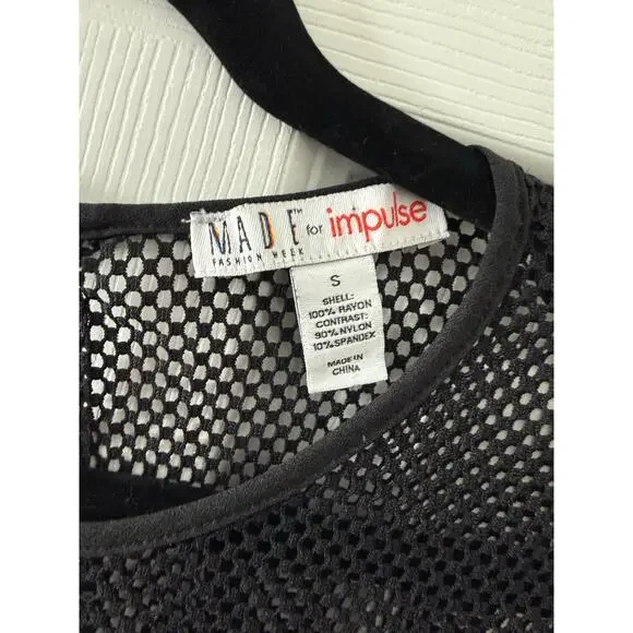 Blue Dress By Made for Impulse Size Small - Picture 4 of 6